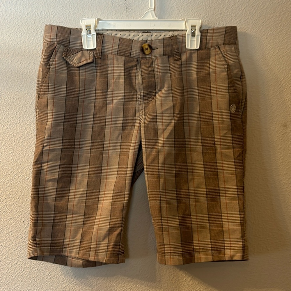 Element plaid Bermuda shorts size 5